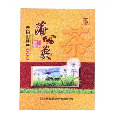 百茗 精品装 长白山特产蒲公英香茶 100克*2